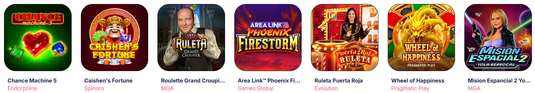 Selección de tragamonedas online y juegos de slots disponibles en GratoGana Casino